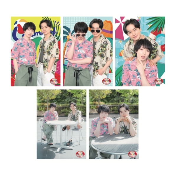 プロマイド5枚セット（2shot）